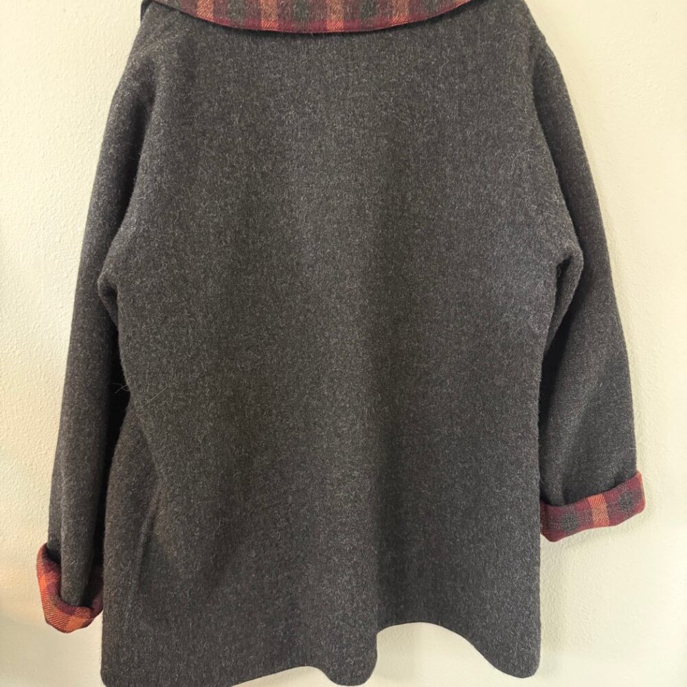 Pendleton- Alpaca Reversible Car Coat- Lightweigh… - image 6